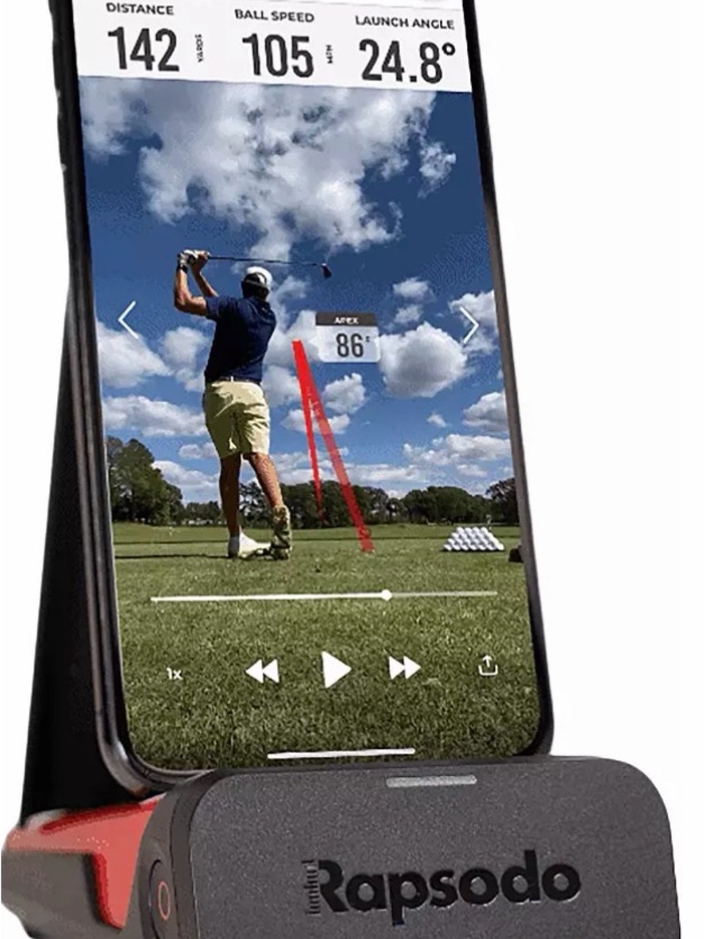 NEW never used: Rapsodo Mobile Launch Monitor Device